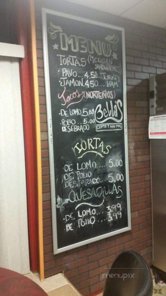 Bella's Coffee House - Detroit, MI menu_pic
