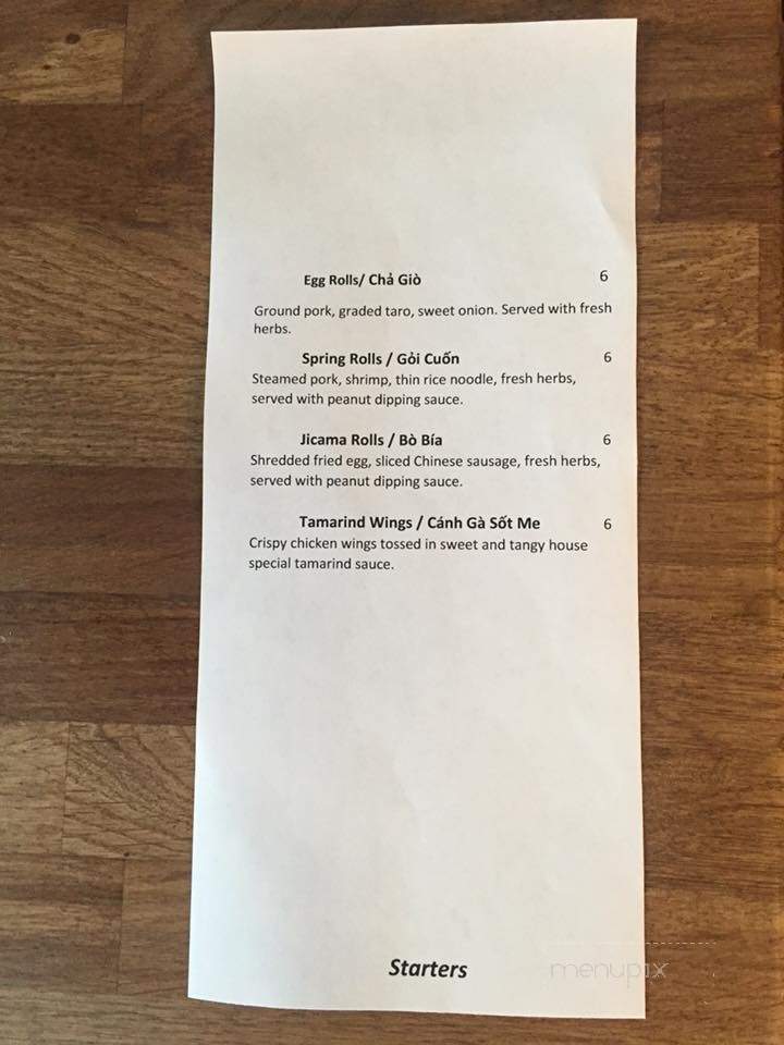 PhoEver - Sunnyvale, CA menu_pic