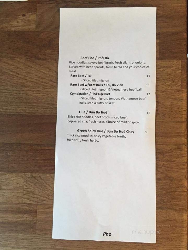 PhoEver - Sunnyvale, CA menu_pic