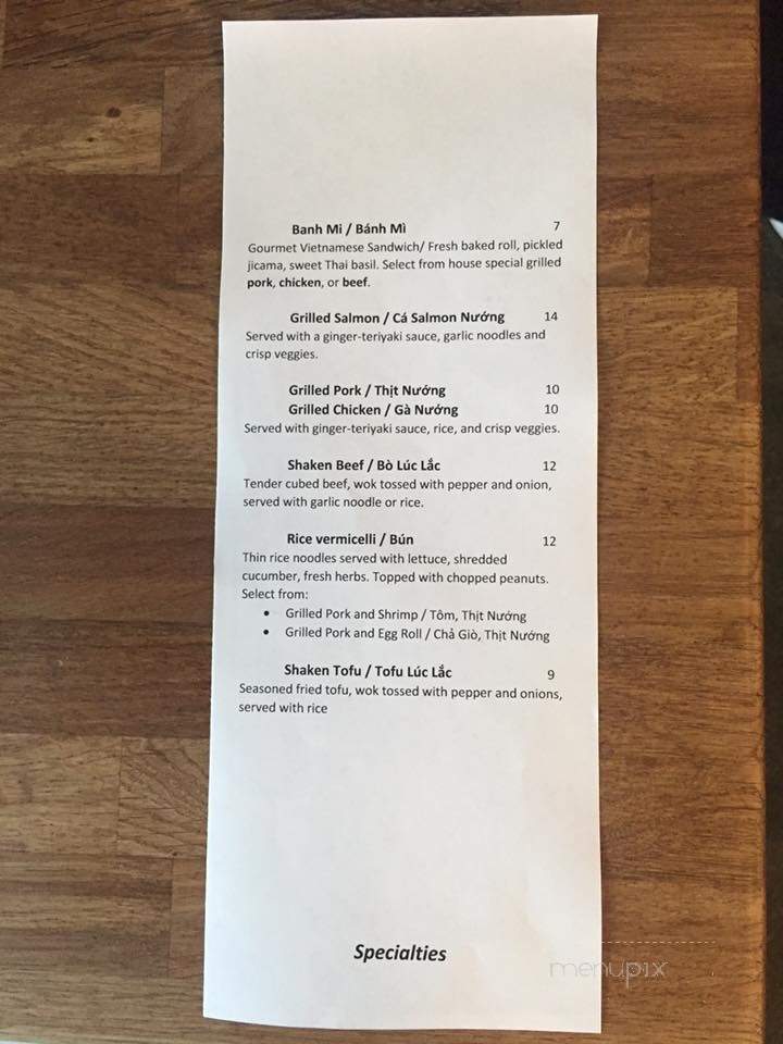 PhoEver - Sunnyvale, CA menu_pic
