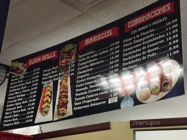 Sushilon Sushi y Mariscos - Bakersfield, CA menu_pic