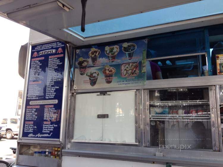 El Ostion Taco Truck - Los Angeles, CA menu_pic