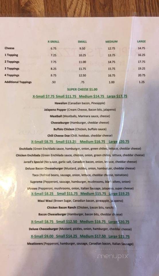 Triple J's - Satanta, KS menu_pic