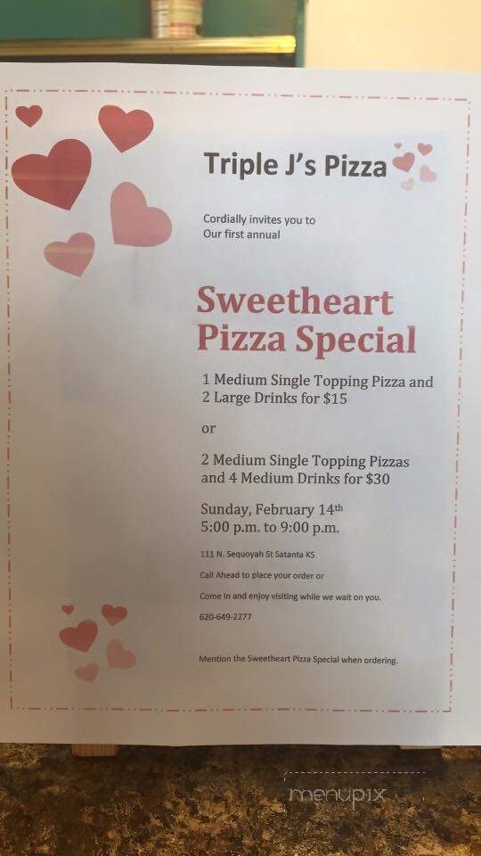 Triple J's - Satanta, KS menu_pic