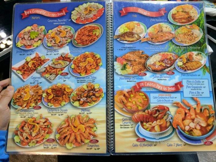 Mariscos - Smyrna, GA menu_pic