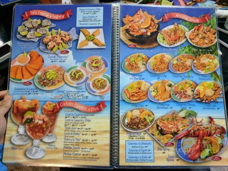Mariscos - Smyrna, GA menu_pic