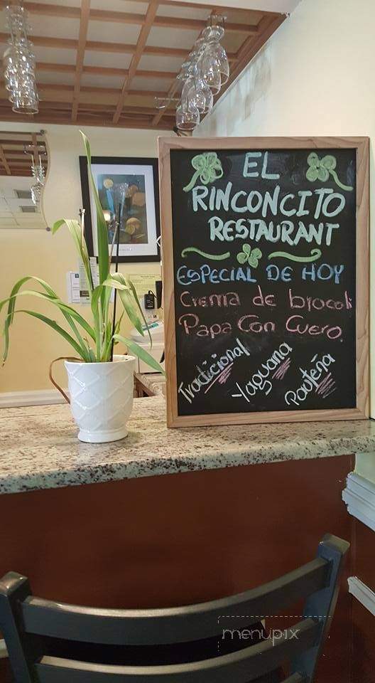 El Rinconcito - Upper Darby, PA menu_pic