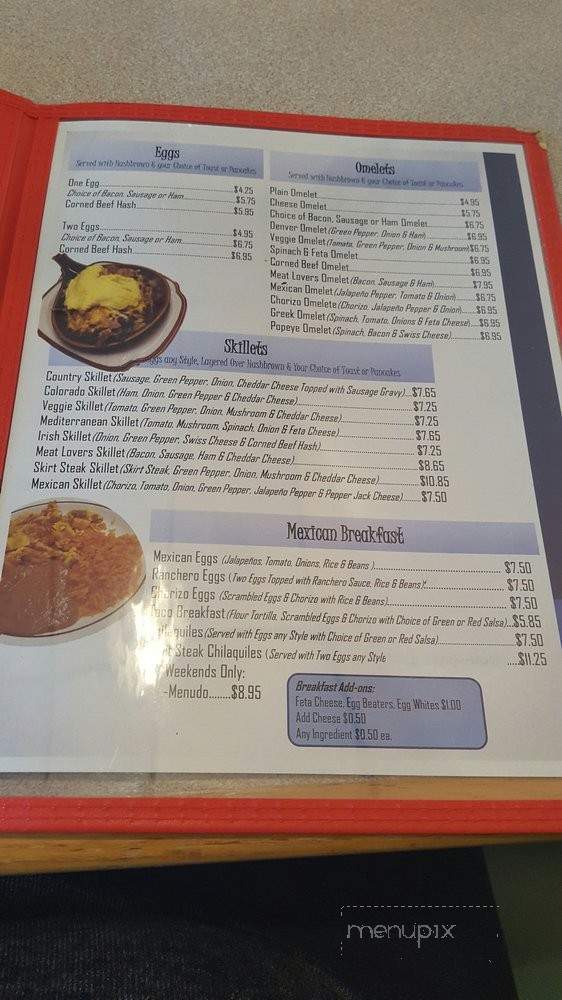 Max's Pancake House - Round Lake Park, IL menu_pic