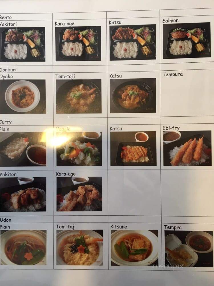 BonJapan 86 Yaroku - Salem, OR menu_pic