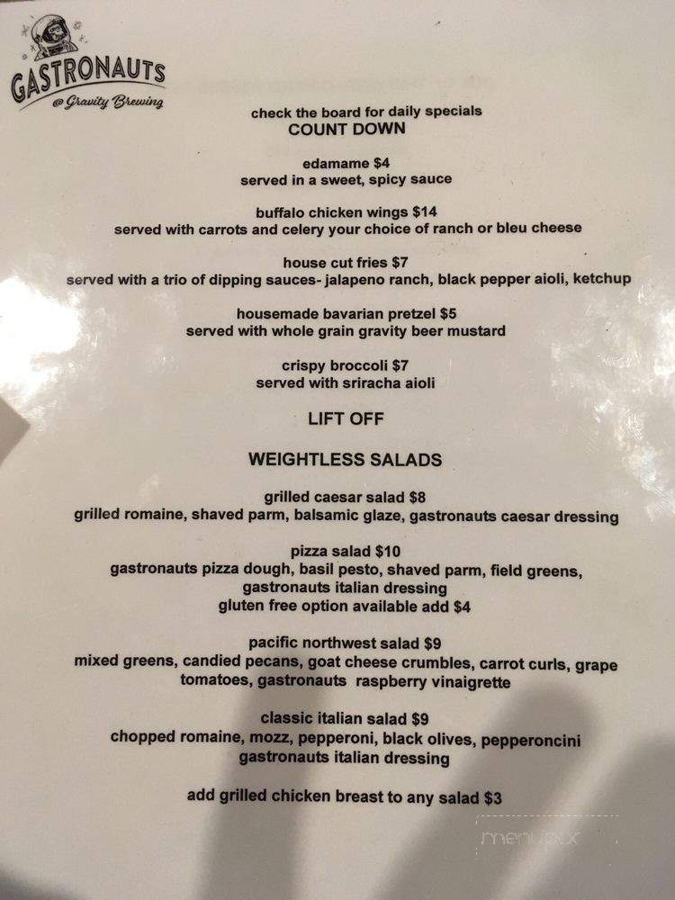 Gastronauts - Louisville, CO menu_pic