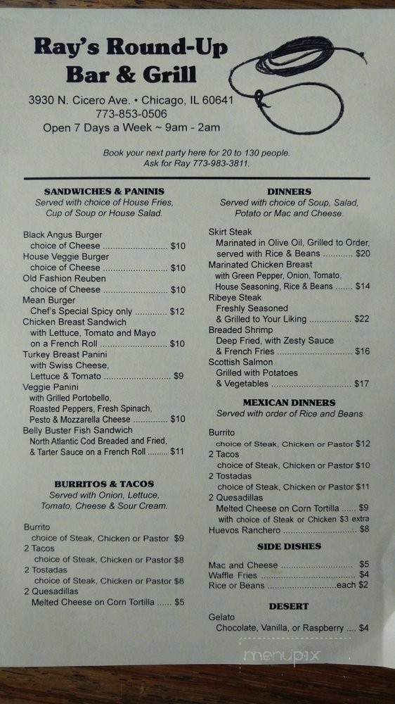 /28884699/Rays-Round-Up-Bar-and-Grill-Chicago-IL - Chicago, IL