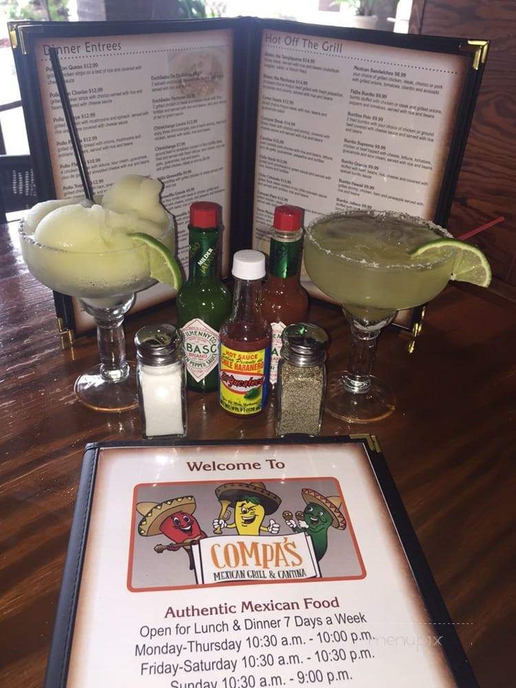Compas Mexican Grill & Cantina - Saint Marys, GA menu_pic