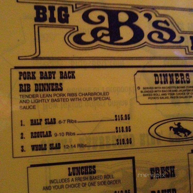 Brian's Burgers - Fullerton, CA menu_pic