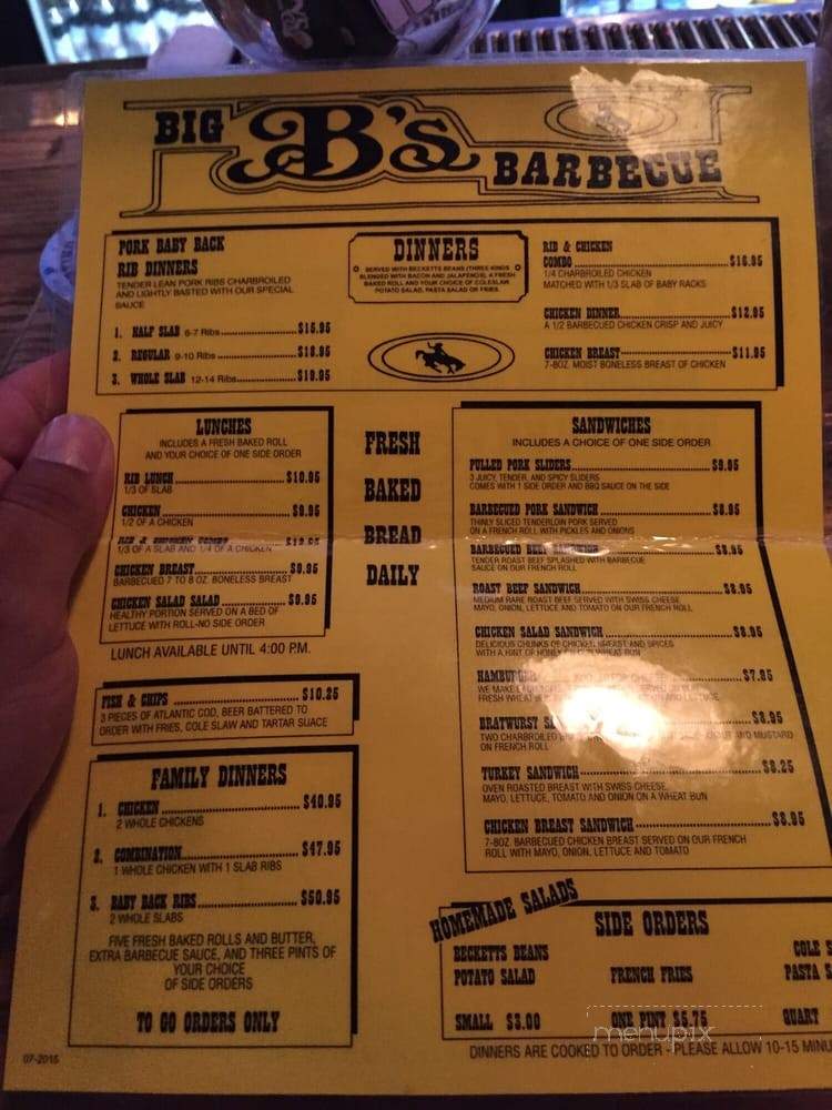 Brian's Burgers - Fullerton, CA menu_pic