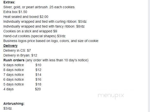 Sweet Station - College Station, TX menu_pic