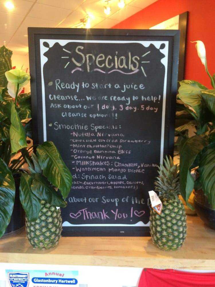Liquid Nirvana - Avon, CT menu_pic