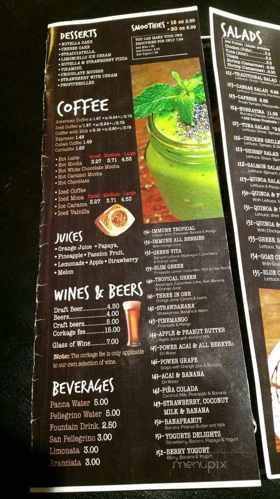 Friends Market and Bistro - Miami, FL menu_pic