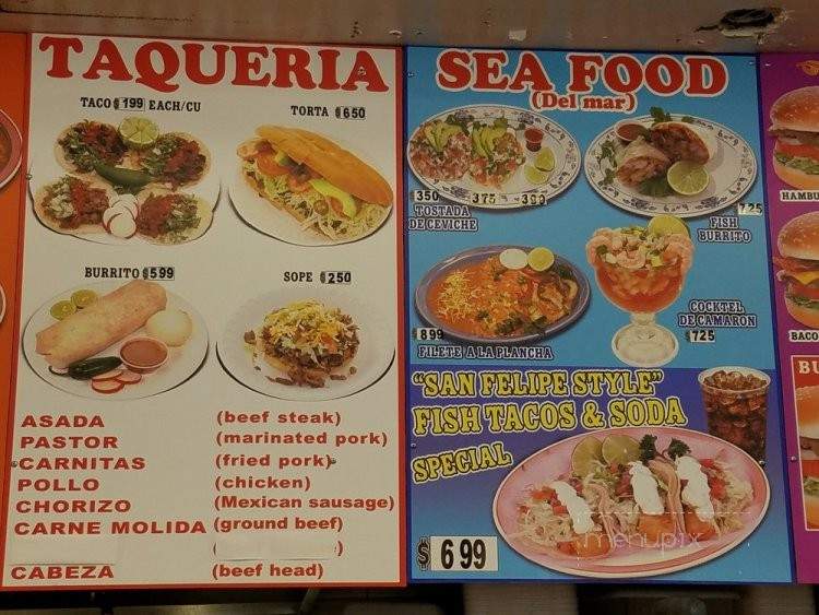 Casa Fresh Mexican Grill - Fullerton, CA menu_pic