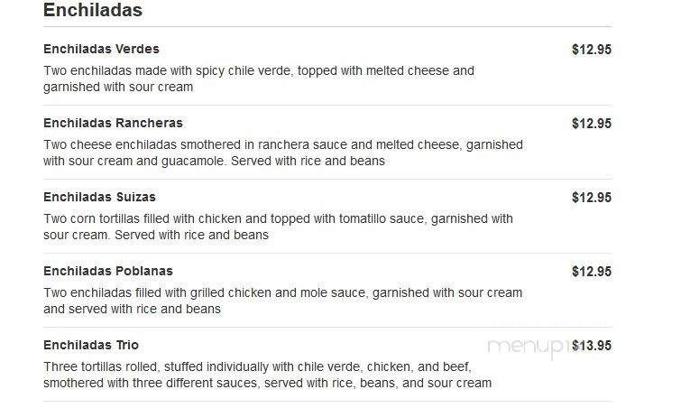 Santiago's Grill & Seafood - Bakersfield, CA menu_pic