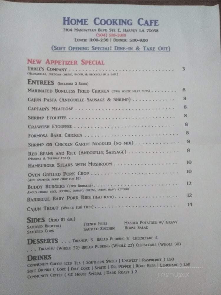 /28901189/Home-Cooking-Cafe-Harvey-LA - Harvey, LA