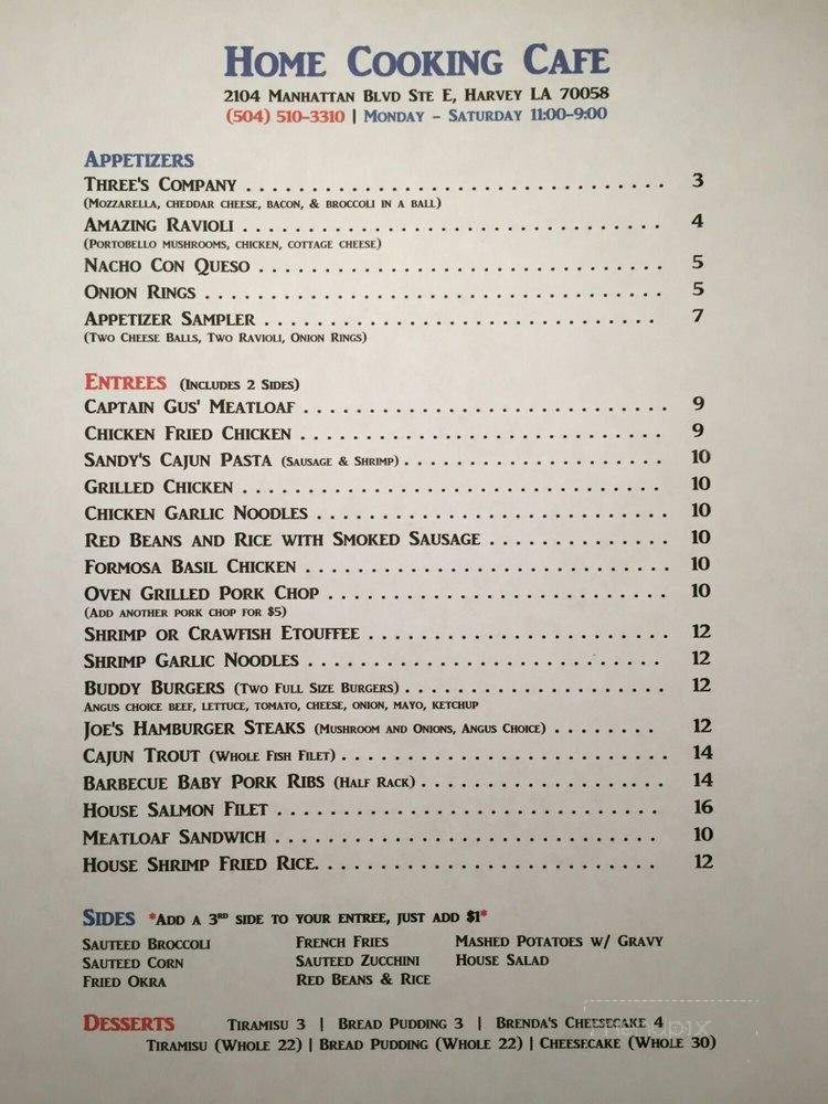 /28901189/Home-Cooking-Cafe-Harvey-LA - Harvey, LA