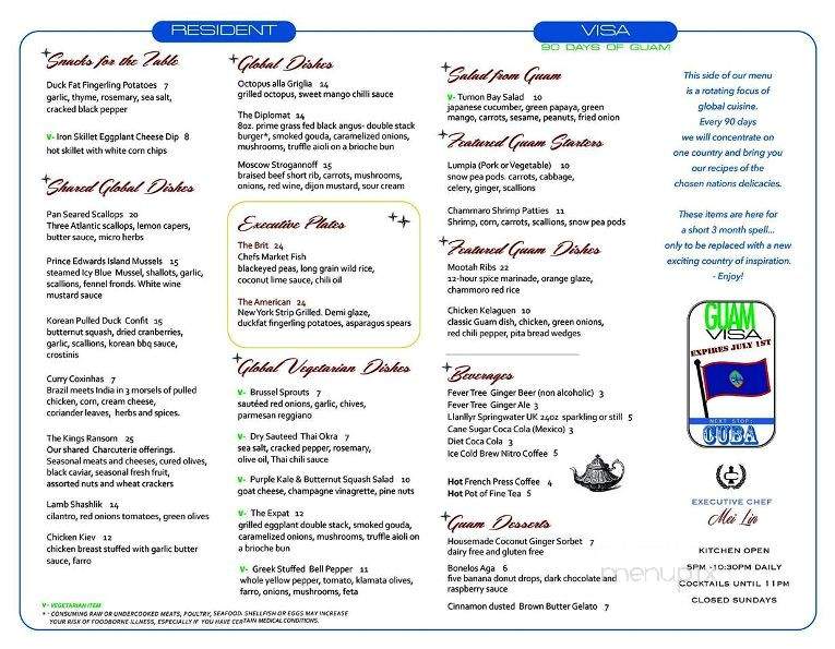 The Consulate Atlanta - Atlanta, GA menu_pic