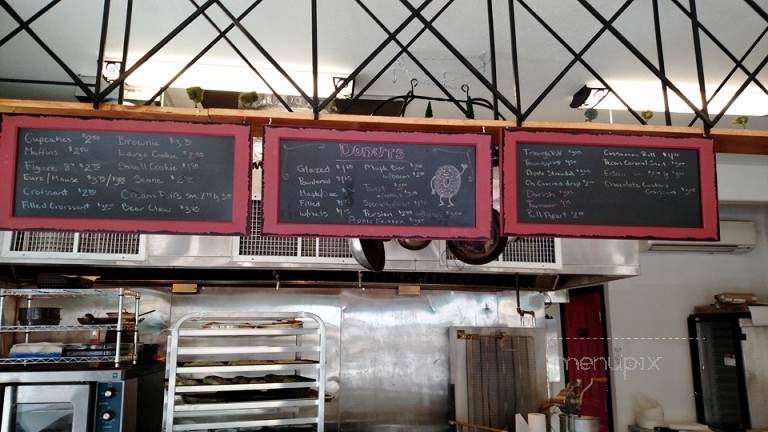 Westside Bakery and Cafe - La Grande, OR menu_pic