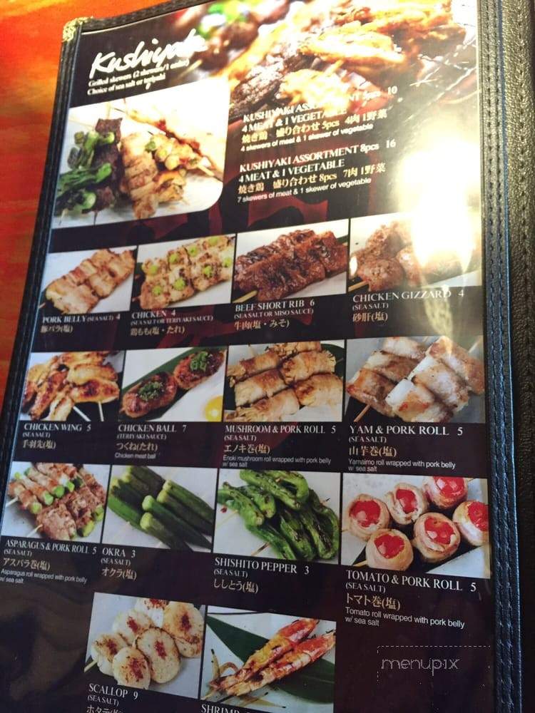 Izakaya & Japanese Kitchen MA - Duluth, GA menu_pic