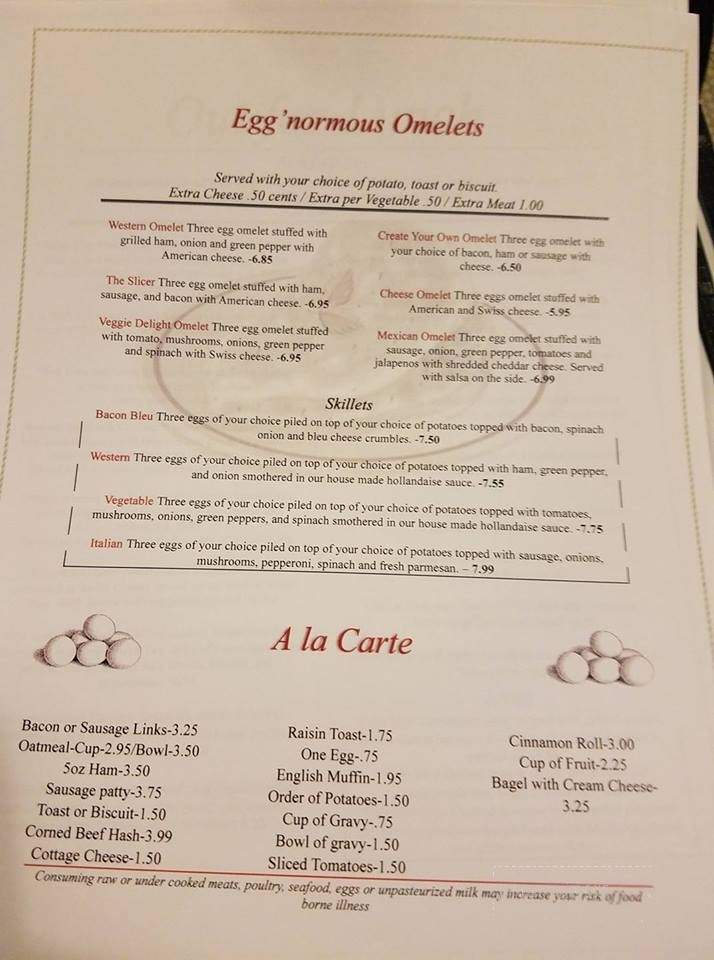 Mama T's Diner - La Porte, IN menu_pic