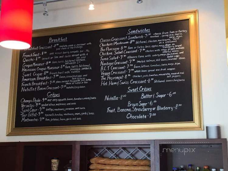Croissant Gourmet - Orlando, FL menu_pic