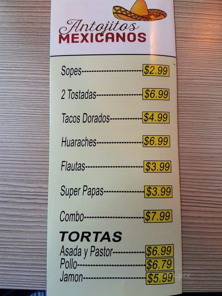 Mama Cielo - Guadalupe, AZ menu_pic