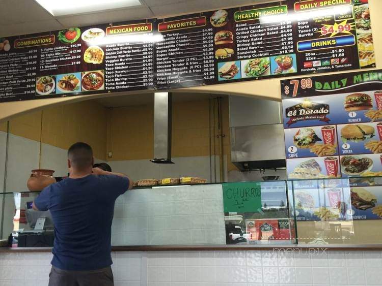 El Dorado - Bakersfield, CA menu_pic