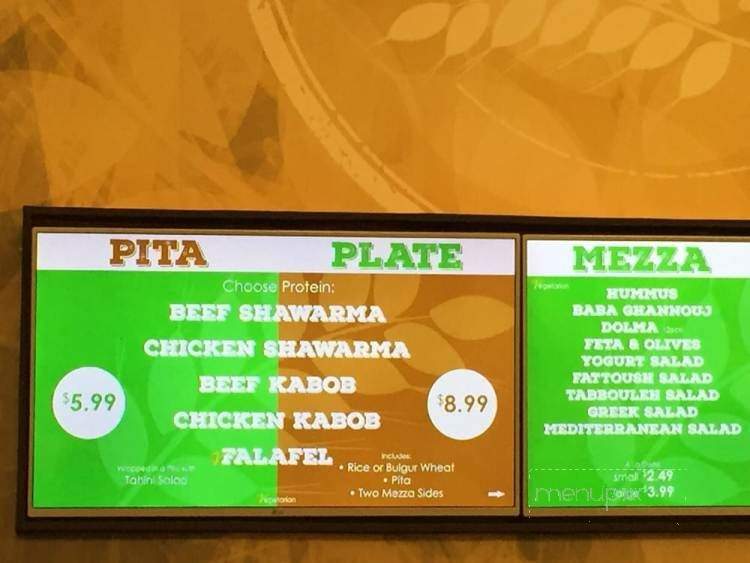 Milo's Pita - Vernon Hills, IL menu_pic