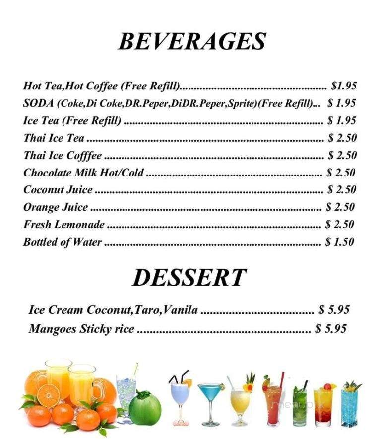 Enjoy Thai Cuisine - Peculiar, MO menu_pic