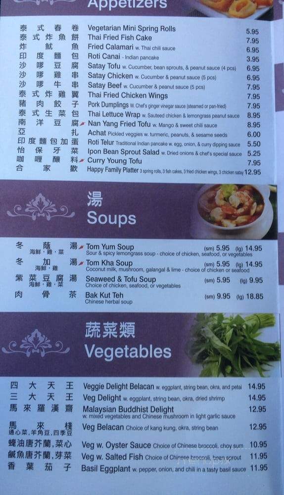 Nan Yang Kitchen - Flushing, NY menu_pic