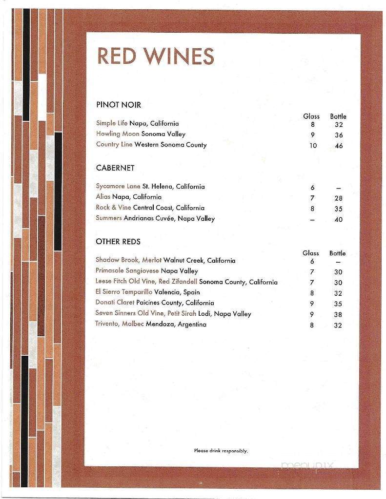 Wando River Grill - Mount Pleasant, SC menu_pic
