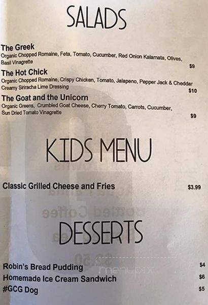 Grilled Cheese Gallery - West Palm Beach, FL menu_pic