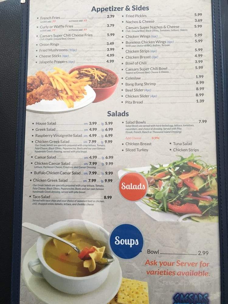 Caesars Coney & Grill - Dearborn Heights, MI menu_pic