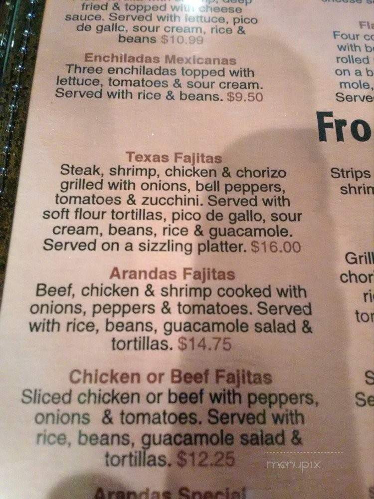 Taqueria Arandas - Florence, KY menu_pic