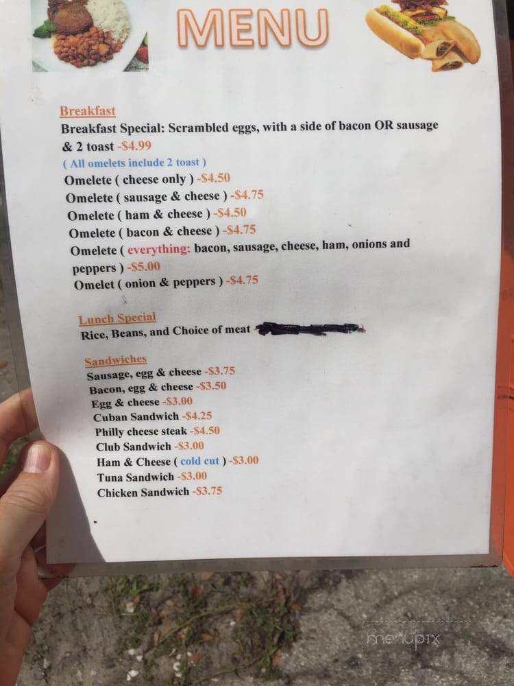I4 Delicious Food Truck - Orlando, FL menu_pic