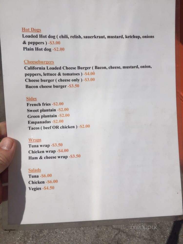 I4 Delicious Food Truck - Orlando, FL menu_pic