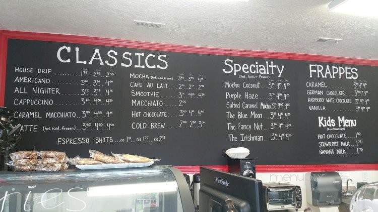In The Cup - Salt Lake City, UT menu_pic