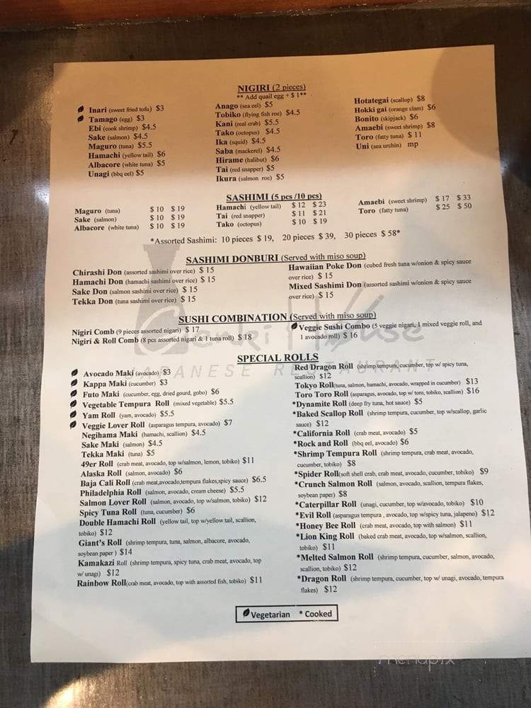 /28932080/Genki-Sushi-House-Restaurant-Menu-Hercules-CA - Hercules, CA