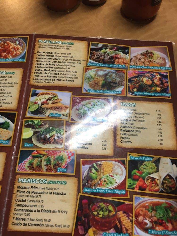 La Superior - Morristown, TN menu_pic