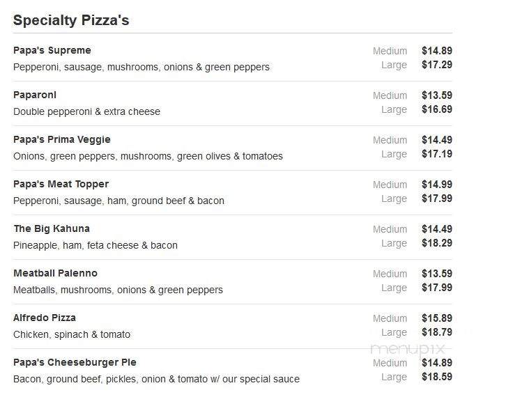 Marckesanos Pizza - Walton, KY menu_pic