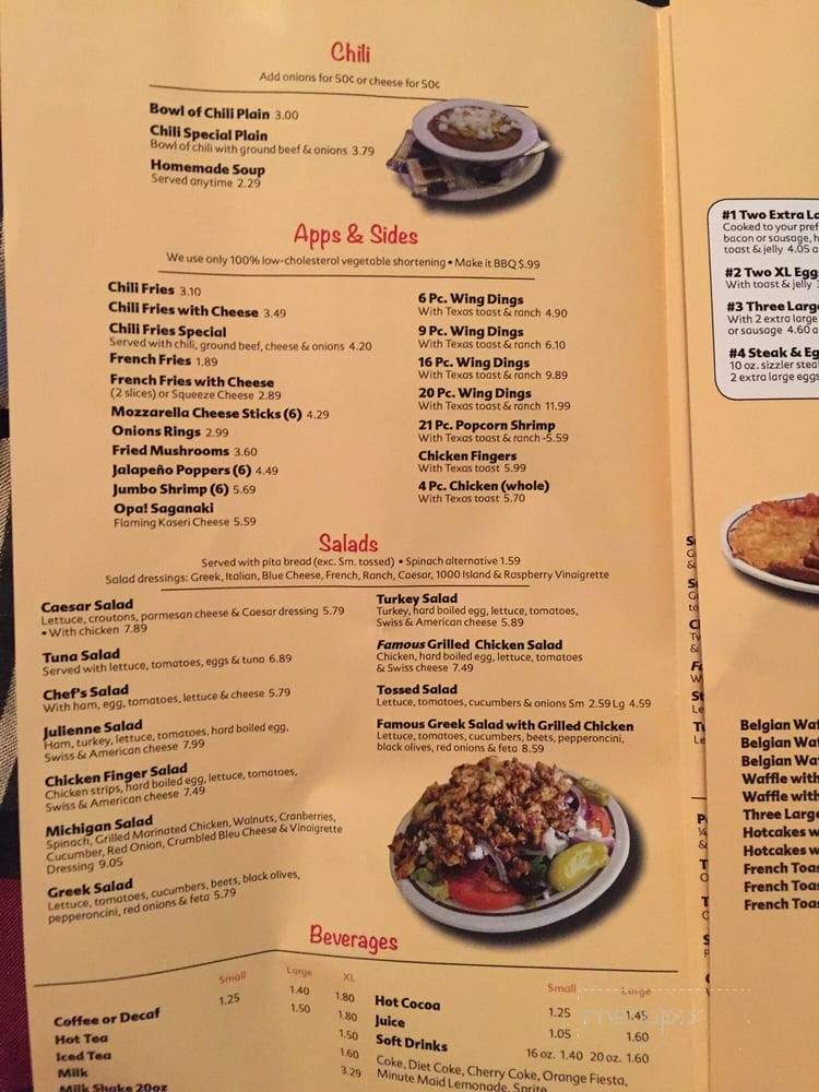 L George's Coney Island - Southfield, MI menu_pic