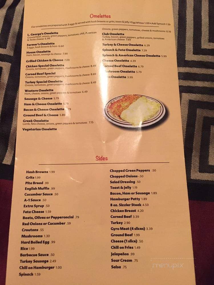 L George's Coney Island - Southfield, MI menu_pic