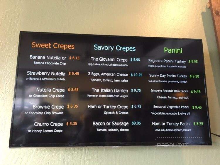 Blvd Coffee - San Jose, CA menu_pic