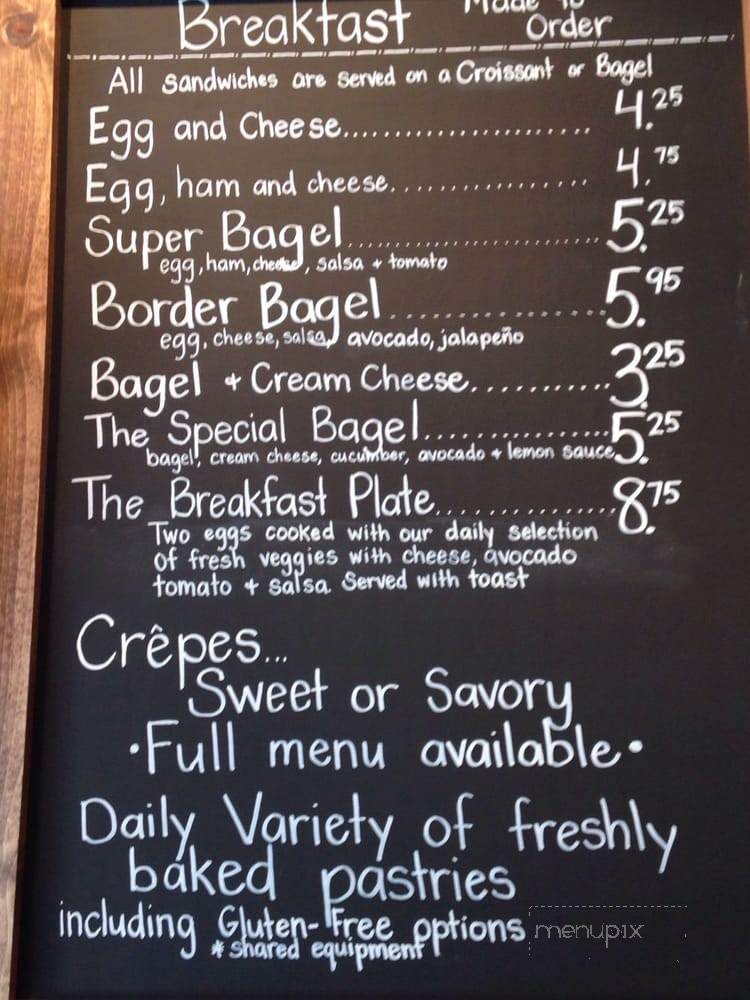 Blvd Coffee - San Jose, CA menu_pic