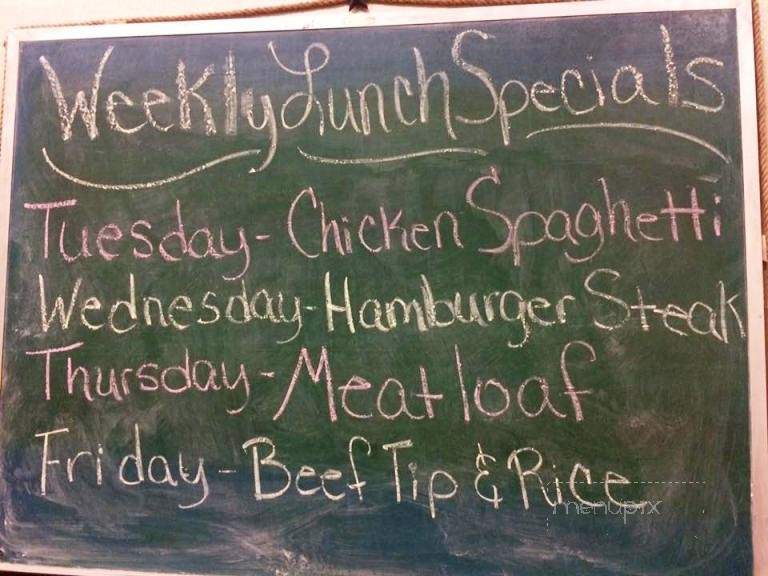 Big Mac's Cafe - Brownsboro, TX menu_pic